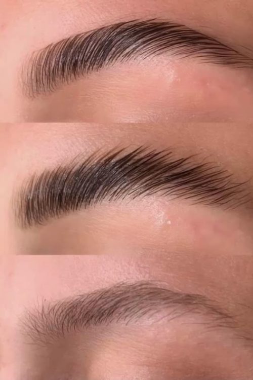 laminazione sopracciglia carosello 1